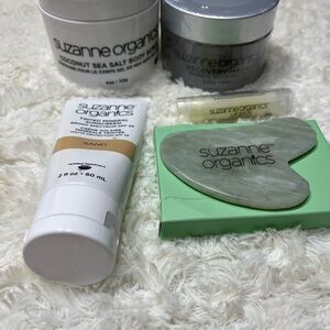 NWT Suzanne Somers Selects Organic 5 Piece Face Kit Skin Care Bundle